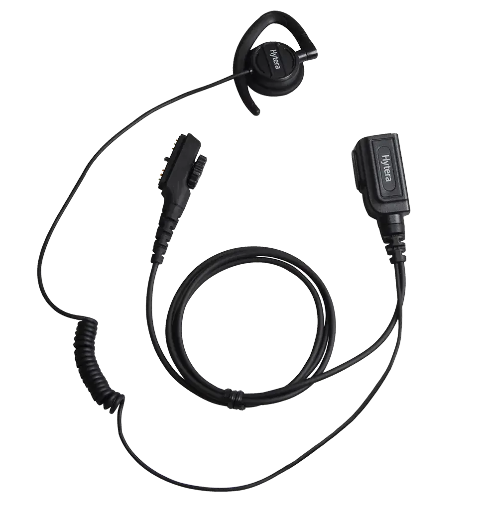 EHN12-Ex Гарнитура двухпроводная искробезопасная (ATEX, 16-pin) с С-образным наушником, для радиостанций серий PD7 Ex, PD7 IS, PT790 Ex