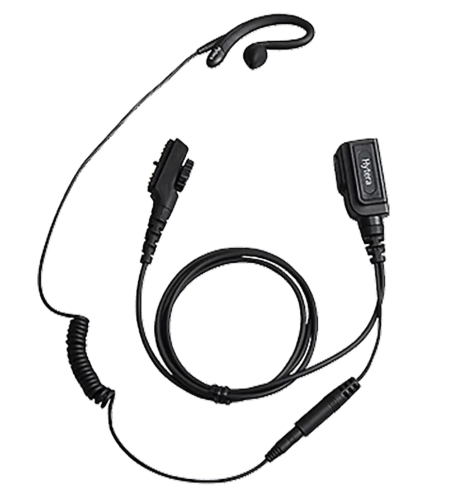 EHN16 Гарнитура однопроводная (16-pin, IP54) c кнопкой PTT, для радиостанций серий PD7 UL913, PD985 UL913, PT560H, PT580H Plus, PT580H UL913
