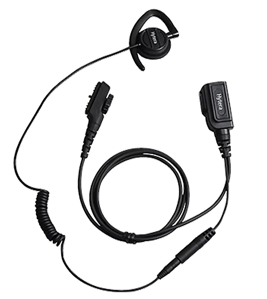 EHN17 Гарнитура однопроводная (16-pin, IP54) c кнопкой PTT, для радиостанций серий PD7 UL913, PD985 UL913, PT560H, PT580H Plus, PT580H UL913