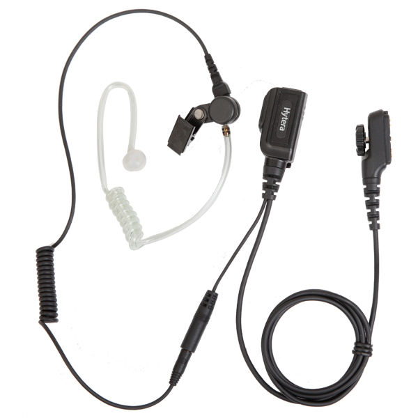 EAN23 Гарнитура однопроводная скрытого ношения c акустической трубкой, для радиостанций PD7 UL913, PD985 UL913, PT560H, PT580H Plus, PT580H UL913